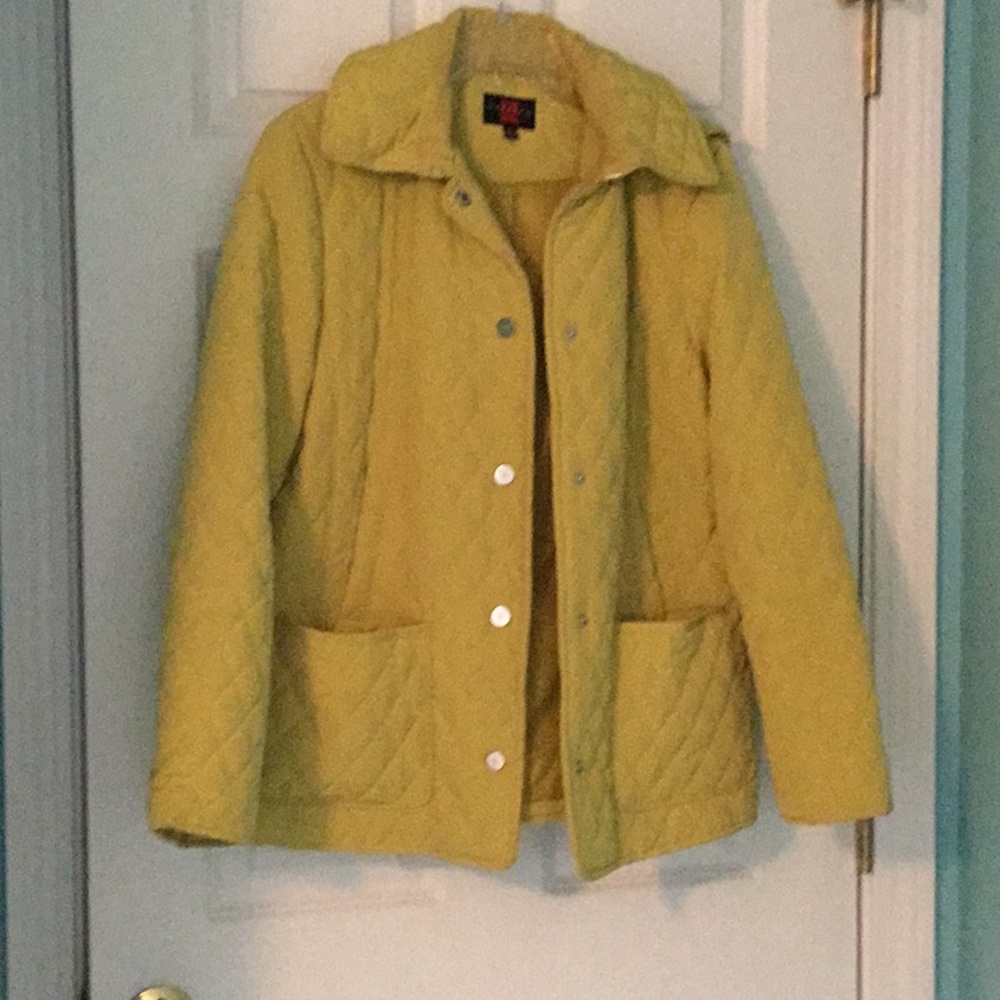 Quilted jacket with hood